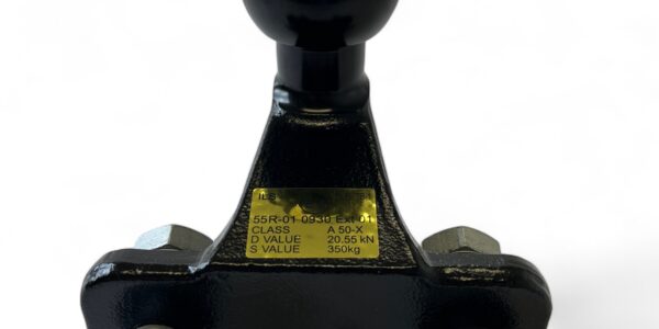 Anhängerkugel ILS C2 – Flansch, 2-Loch M16 inkl. Schraubensatz M16x50 Festigkeitsklasse 10.9