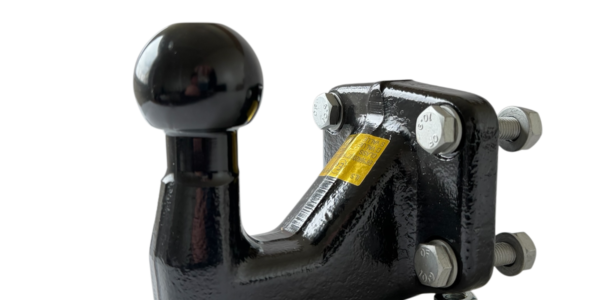 Anhängerkugel ILS TB – 4-Loch Flansch M10, Lochabstand 83x56 mm. D-25kN