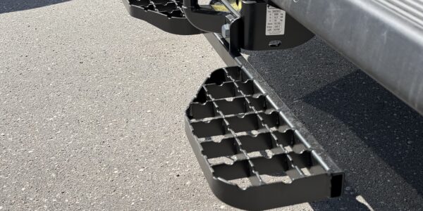 Doppelte Trittstufe für Anhängerkupplung M16 für Fiat Ducato - stabiler Zugang zu Transporter und Campervan
