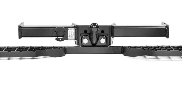 Doppelte Trittstufe für Anhängerkupplung M16 - Hecktrittstufe für Kastenwagen, Van und Camper
