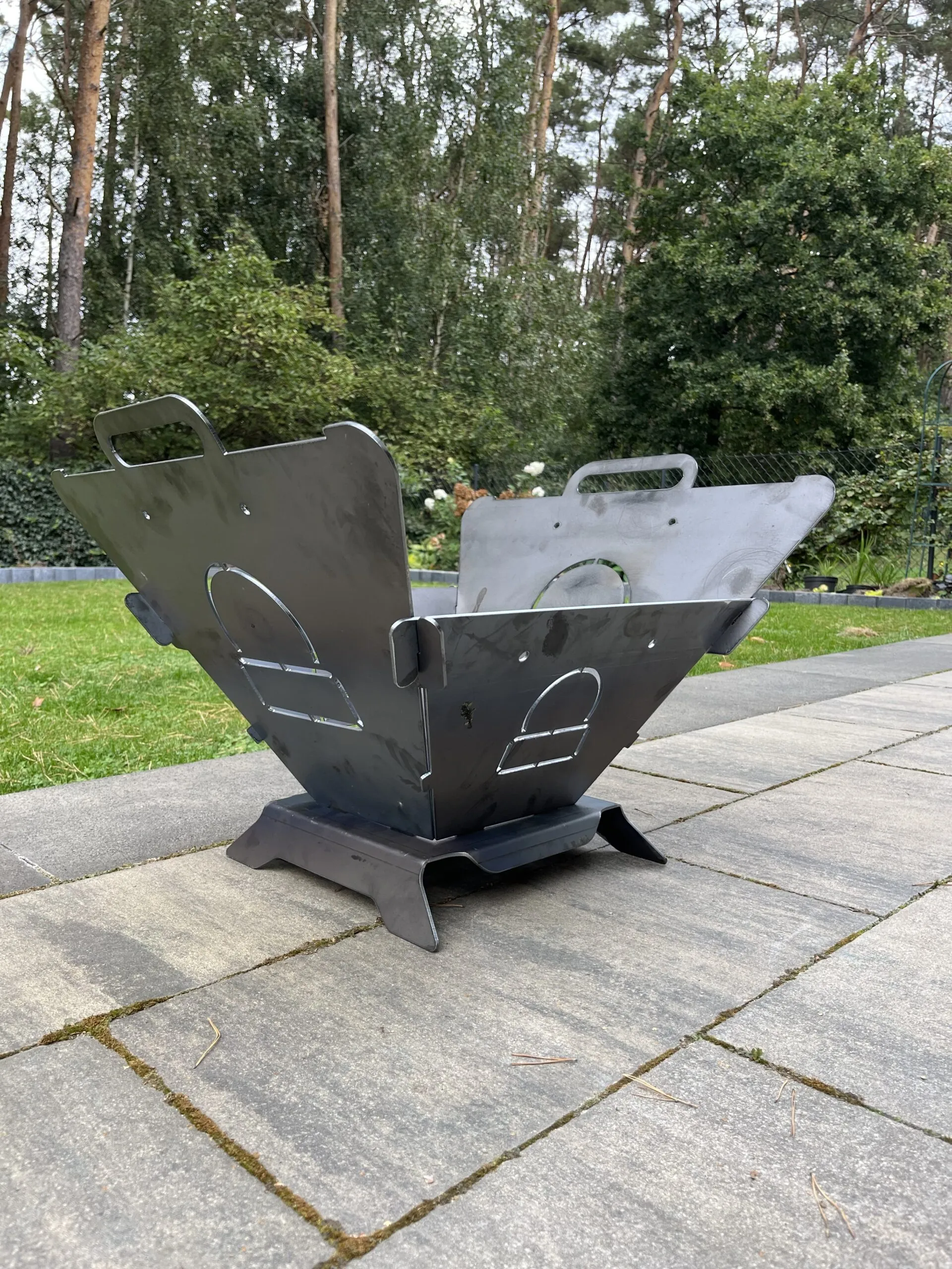 MasterBBQ #1 – klappbare Feuerstelle mit Grillrost | Feuerstelle und Grill 2in1 – Bild 5