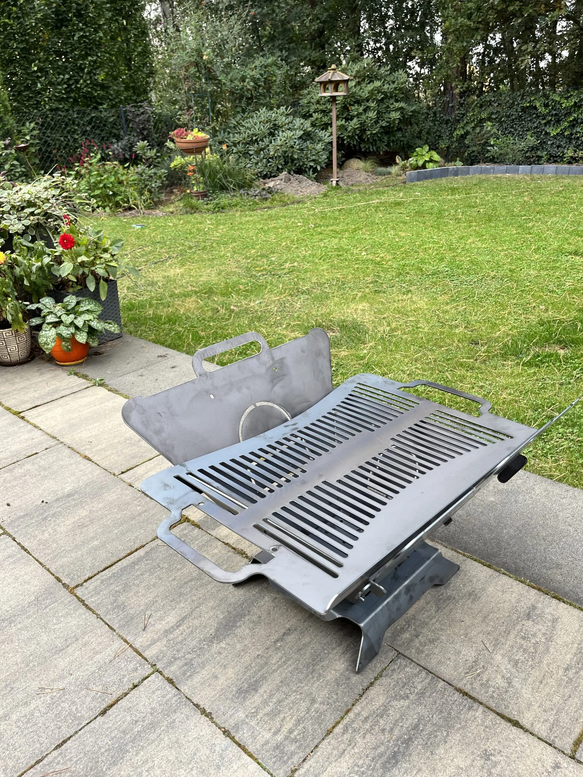 MasterBBQ #1 – klappbare Feuerstelle mit Grillrost | Feuerstelle und Grill 2in1 – Bild 3