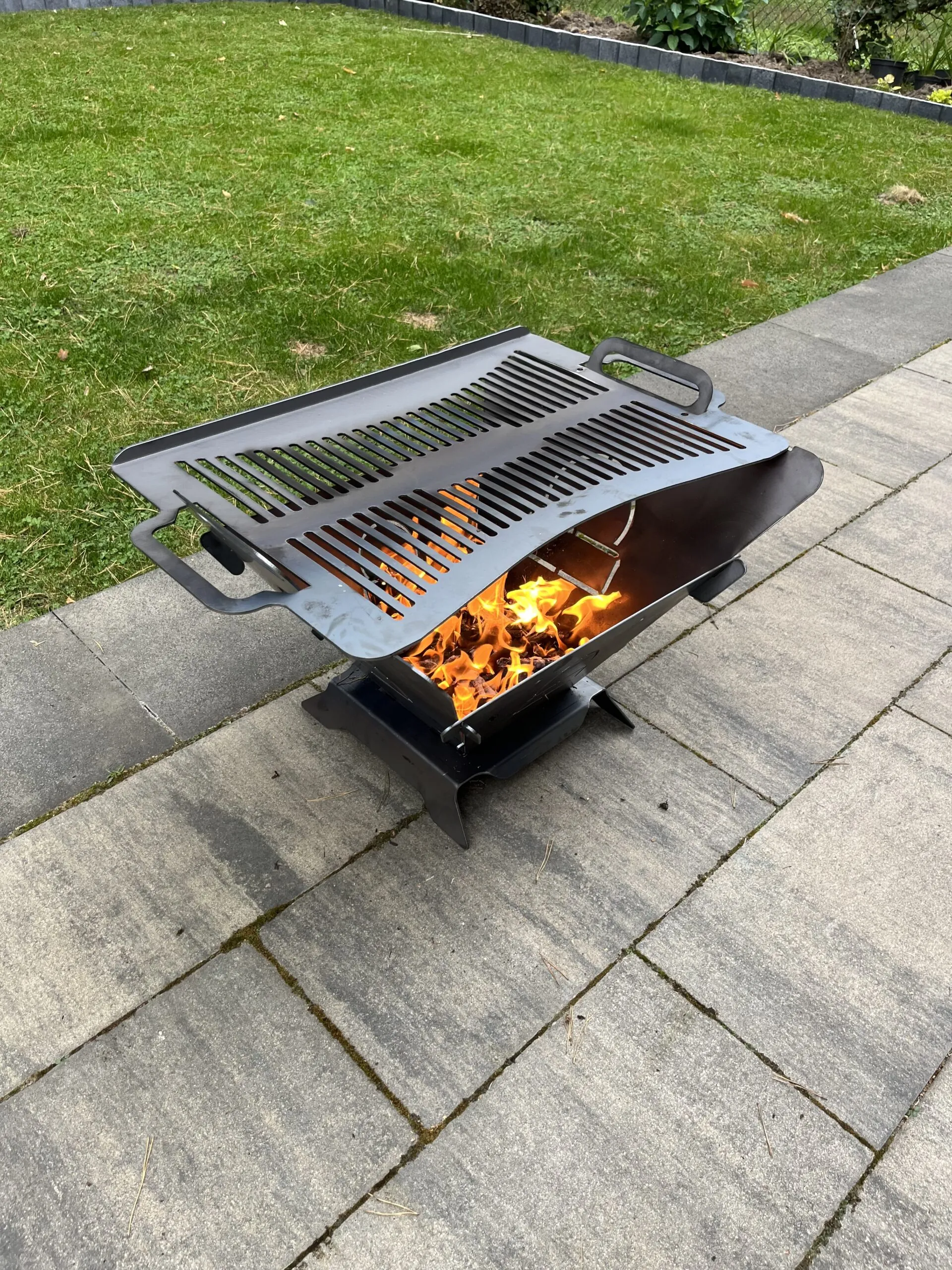 MasterBBQ #1 – klappbare Feuerstelle mit Grillrost | Feuerstelle und Grill 2in1 – Bild 11