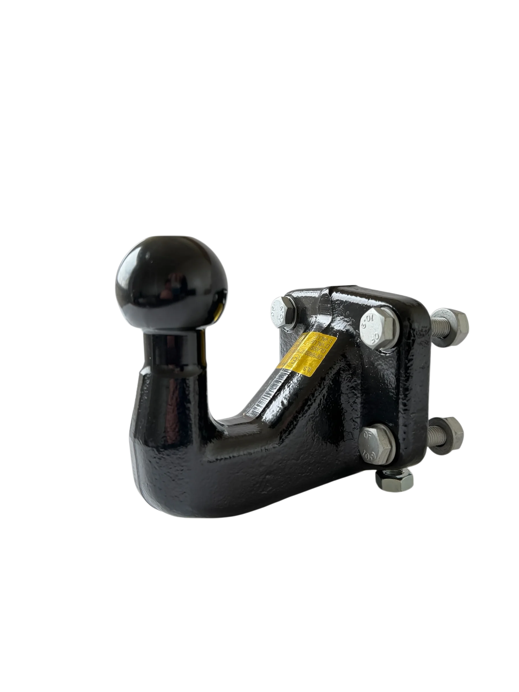Anhängerkugel ILS TB – 4-Loch Flansch M10, Lochabstand 83x56 mm. D-25kN