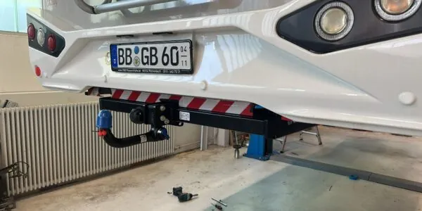 Abnehmbare Anhängerkupplung für Fiat Ducato Wohnmobile ab 06/2006 - ohne werkseitige Vorbereitung