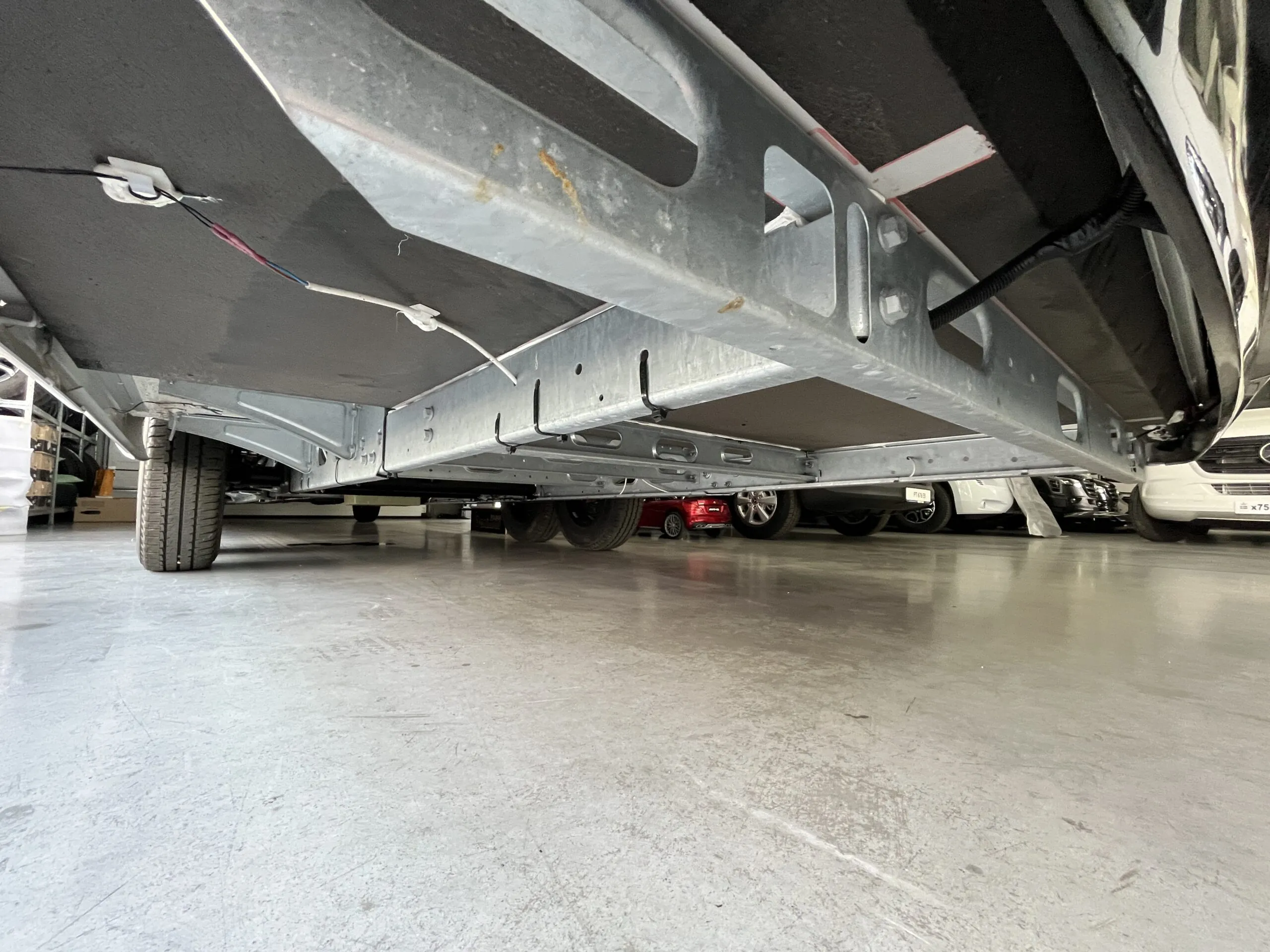 Abnehmbare Anhängerkupplung AL-KO für Wohnmobil - Fiat Ducato / Mercedes Sprinter, Rahmenbreite 1289 mm – Bild 5