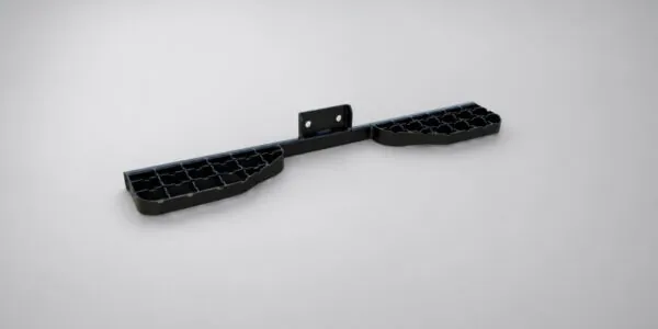MasterSTEP T2 GridStep - Hecktrittstufe für Fiat Ducato ab 06/2006 zur Montage an der Anhängerkupplung | 2 × M16